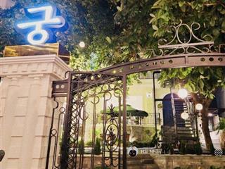 Villa mặt tiền trần bạch đằng  phố tây an thượng  ngang 15m hiếm có  thu nhập 1 tỷ/năm