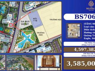 Chỉ 3xxtỷ sở hữu ngay căn hộ 2 phòng ngủ tại vinhomes grand park