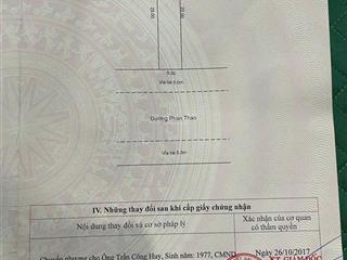 Bán đất đường phan thao, phường hòa xuân, quận cẩm lệ