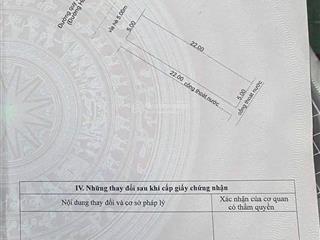 Bán đất kẹp cống đường hồ quý ly, thông biển, 110m2 giá rẻ