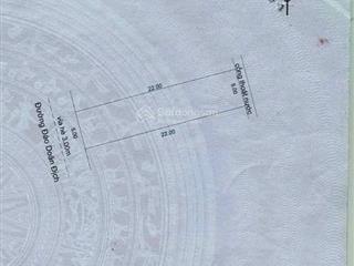 Bán đất đường đào doãn địch, phường hòa minh, gần bến xe, 110m2