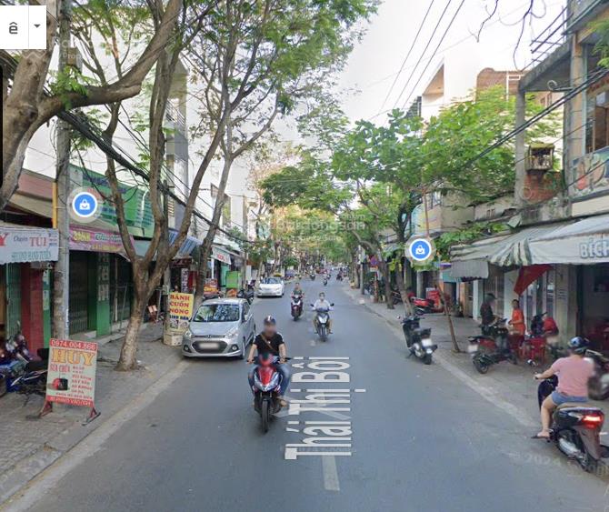 Bán nhà mặt phố đường thái thị bôi, phường thanh khê, 100m2, 7.x tỷ tl
