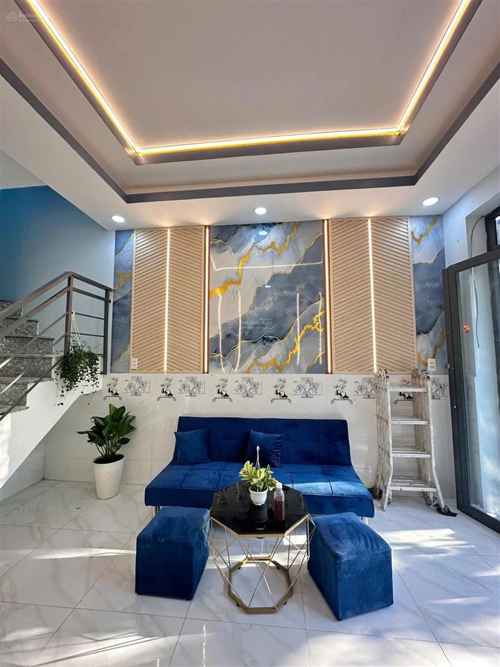 Cần bán căn nhà nhỏ y hình 4x7m, thoáng, sáng, đẹp đường oto 2pn2wc full hổ trợ vay