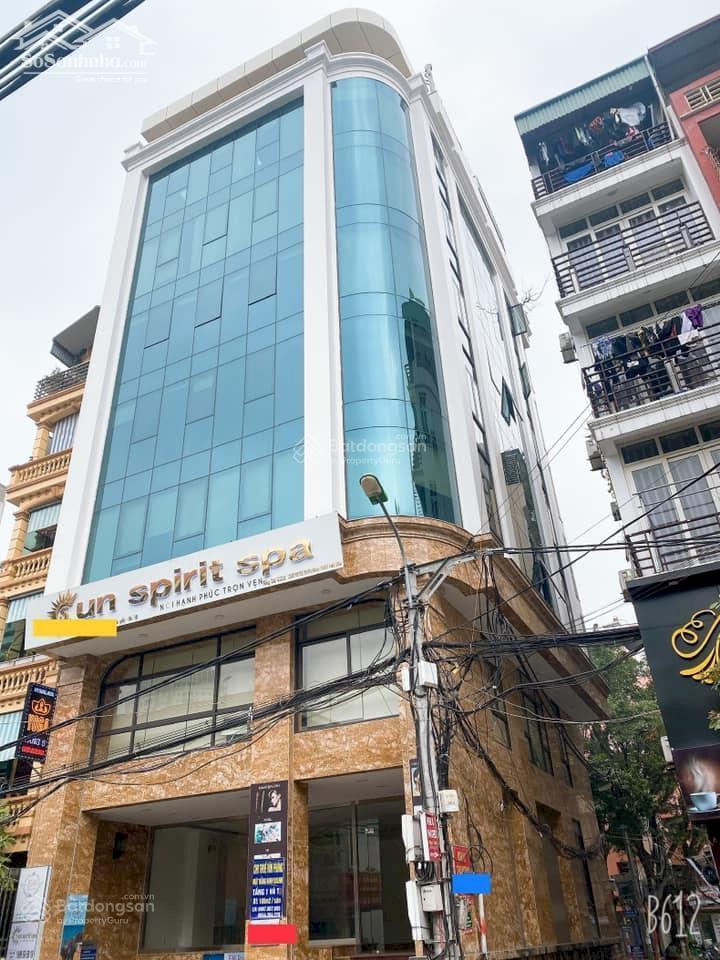 Quá hiếm! toà văn phòng hoàng cầu, ô tô tránh, 145m2 x 9 tầng thang máy, mặt tiền 8m, giá 50.5 tỷ