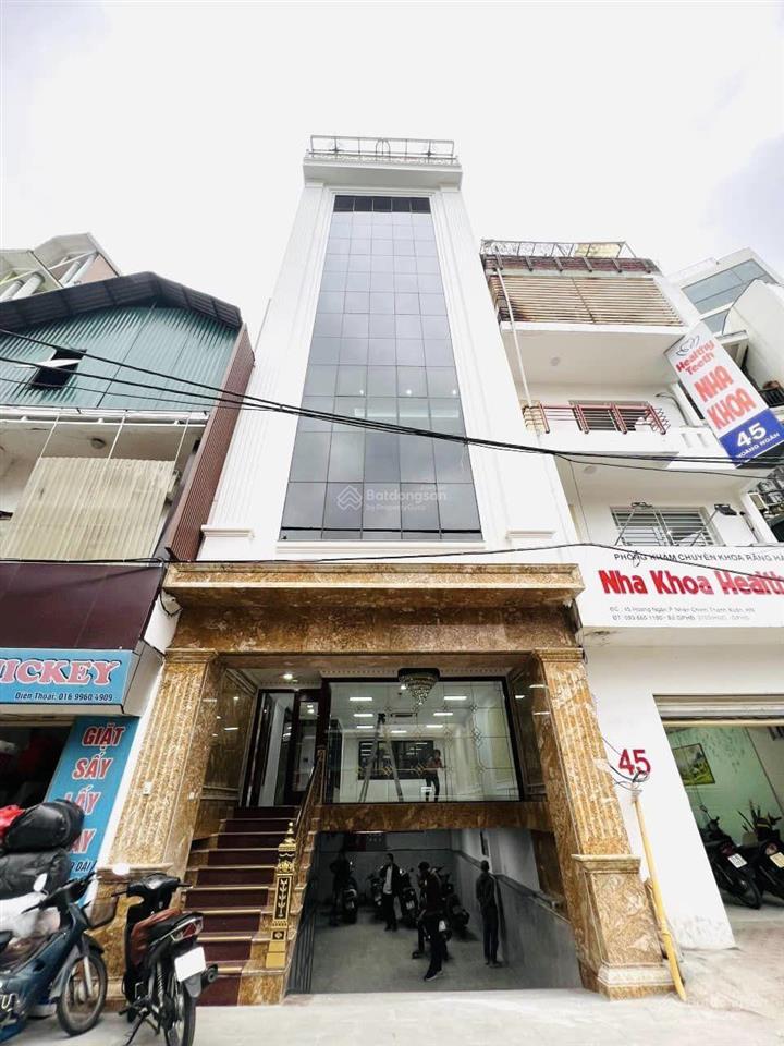 Giảm sốc còn hơn 40 tỷ! mặt phố vũ trọng phụng 86m2, 7 tầng thang máy, doanh thu 450 triệu/tháng