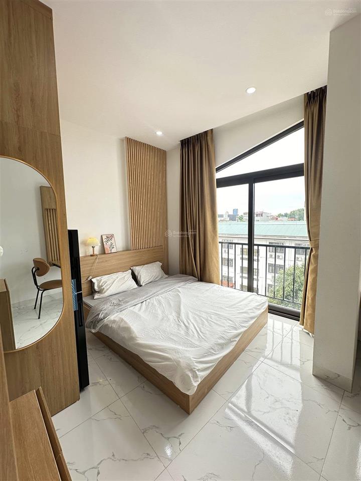 Bán tòa căn hộ dịch vụ nguyễn đức cảnh  trương định, 60m2 x 7 tầng, thang máy, 18 phòng khép kín