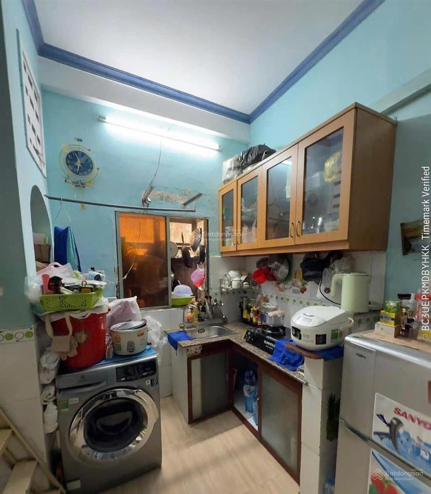 Chỉ 1 tỷ 750 có nhà để ở, ngay võ văn tần q3, chung cư tại sg, 2pn dtsd 35m2,  ngay để đi xem