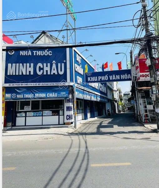 Bán mt căn góc phạm văn chiêu  p14, dt 7m x 14m, 3 tầng, giá chỉ 8.5 tỷ tl