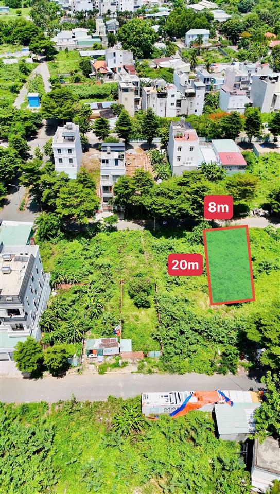 Bán đất biệt thự song lập bưng ông thoàn  8x20  gần liên phường  global city  giá 9.2 tỷ