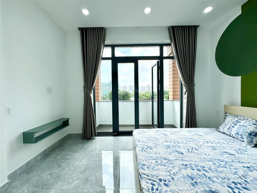Căn hộ 1pn thiết kế hiện đại  máy giặt riêng  ban công to  cho nuôi pet nhỏ