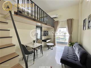 Căn hộ duplex ngay cầu sg  ban công rộng  pet friendly  máy giặt riêng