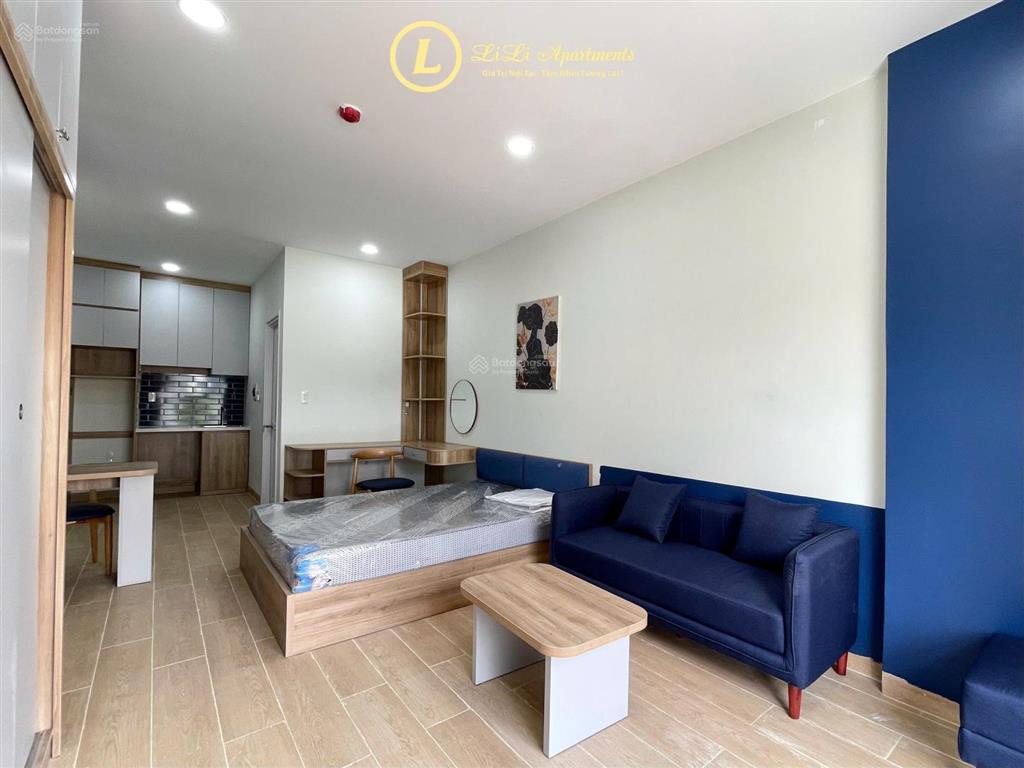 Căn hộ full nội thất mới 100%  máy giặt riêng  nhận pet  đậu được oto