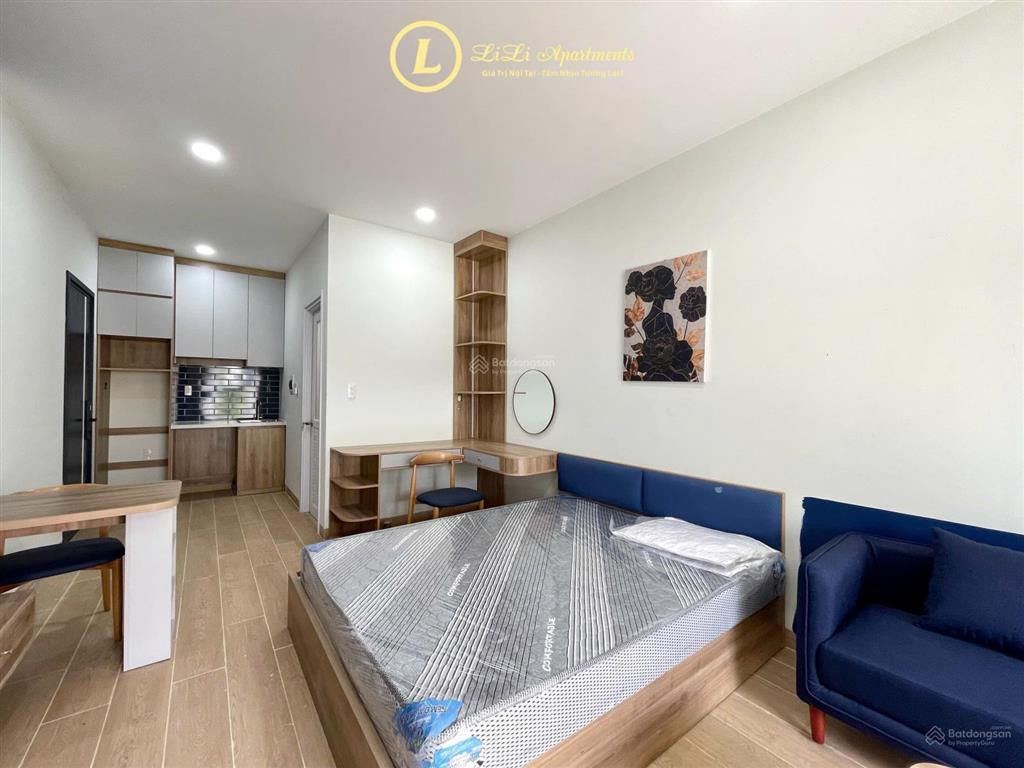 Căn hộ full nội thất mới 100%  máy giặt riêng  nhận pet  đậu được oto