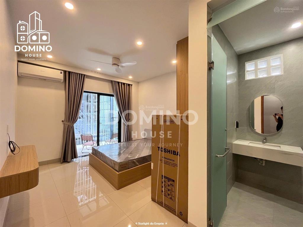 Căn hộ full nội thất có máy giặt riêng  ban công  gần đảo kim cương