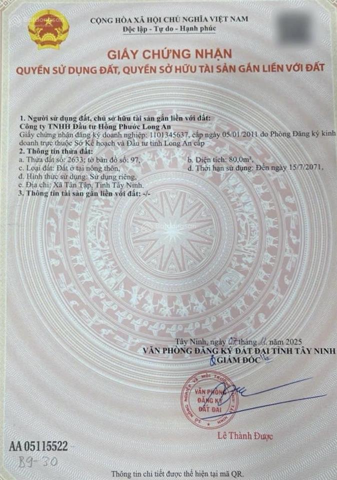 1 tỷ 5 nền 80m², đã có sổ đỏ, sang tên xây 1 trệt 2 lầu đến quận 7  15 phút.