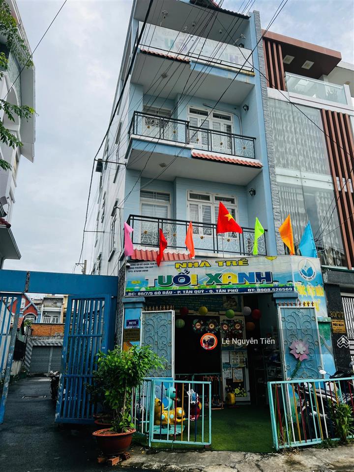 Góc 2mt hẻm nhựa xe hơi 8m gò dầutân sơn nhì. dt4.5x17m. 4 tấm