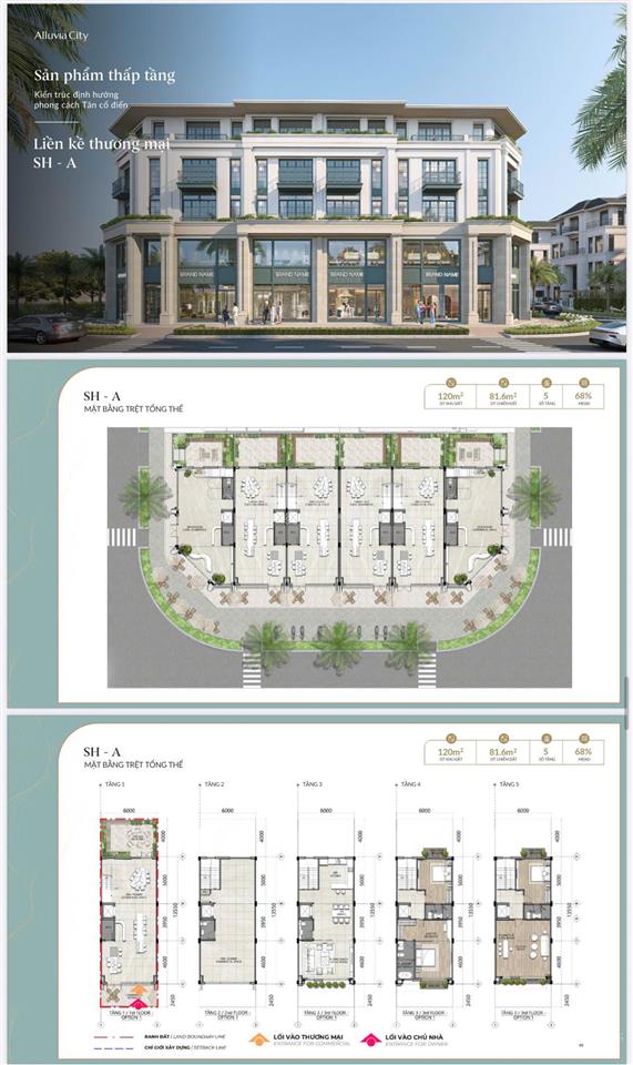 Chủ đầu tư mở bán quỹ căn biệt thự, liền kề aluvia city