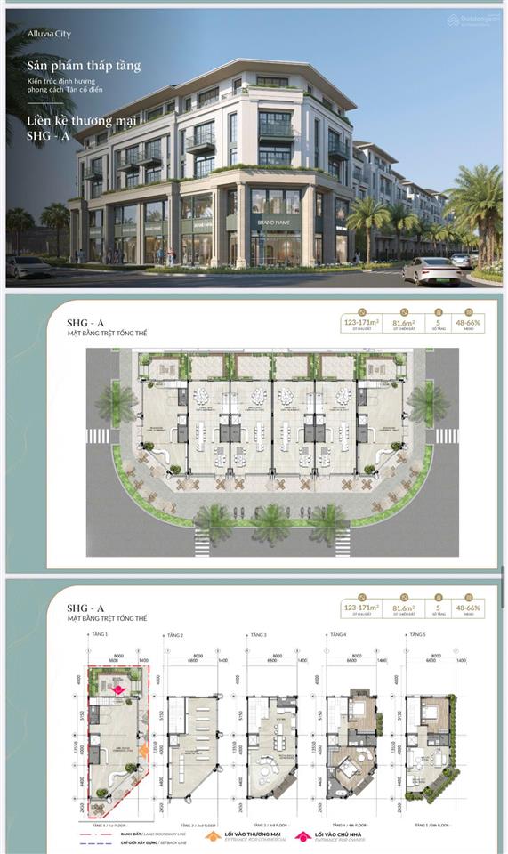 Chủ đầu tư mở bán quỹ căn biệt thự, liền kề aluvia city