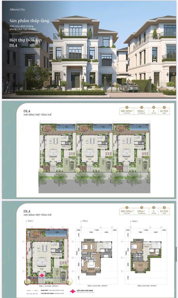 Chủ đầu tư mở bán quỹ căn biệt thự, liền kề aluvia city