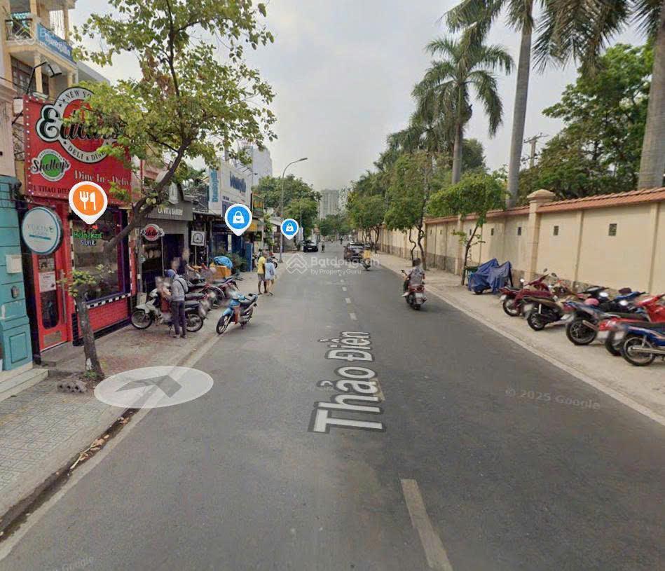 Đơn giá 140 triệu/m2 cho quỹ đất góc 2mt 500m tại trung tâm thảo điền  quận 2