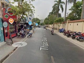 Đơn giá 140 triệu/m2 cho quỹ đất góc 2mt 500m tại trung tâm thảo điền  quận 2
