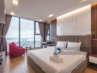 Cho thuê căn góc tại chung cư han jardin, 126m², 3pn, tầng cao, giá chỉ 26tr/tháng  0941 882 ***