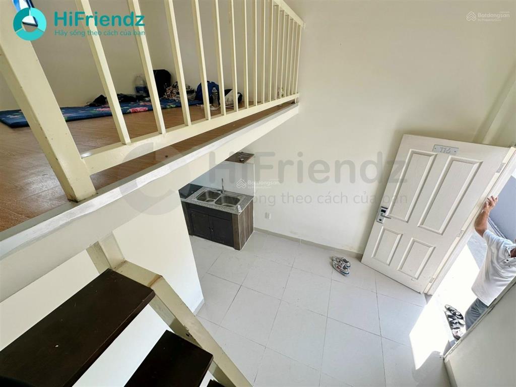 Phòng trọ có gác tại quận 2, ở được 3  4 người gần chợ dt 40m2