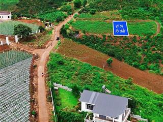 Bán gấp đất 2 mặt tiền mê linh, lâm hà, 12x25m, 130m2 thổ cư, đường betong 5m, sổ riêng, giá 639tr