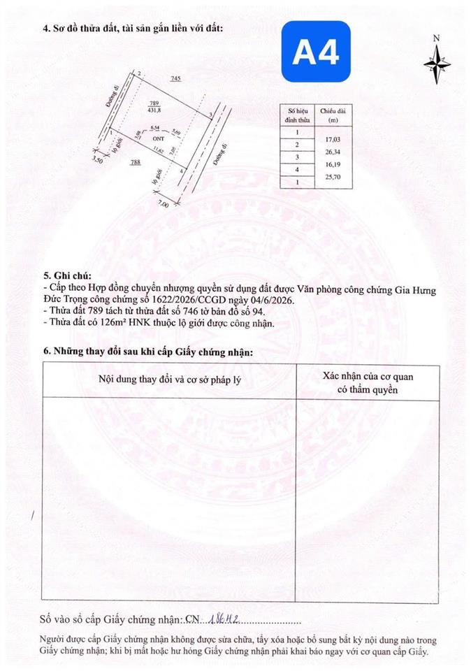 Bán gấp lô 16m tân hội, cách đường nhựa dh chỉ 200m, 431m², 72tc, sổ mới, giá 1,550 tỷ