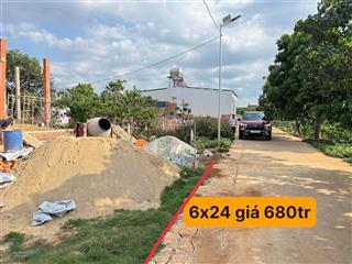 Bán đất bình thạnh cách ql27 chỉ 500m, 6x24m, 77m2 tc, giá 680tr