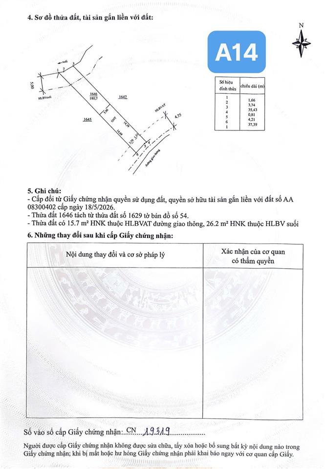 Bán đất gần reo  cư xá, hiệp thạnh (đức trọng cũ), 5x37x75mtc, gần sân bay, sổ riêng, giá 850tr