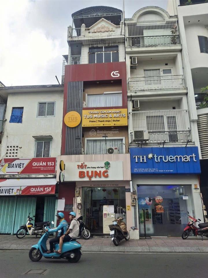 Bán gấp mặt tiền huỳnh văn bánh, p.12 phú nhuận. cho thuê 22tr. giá chỉ 9 tỷ 8
