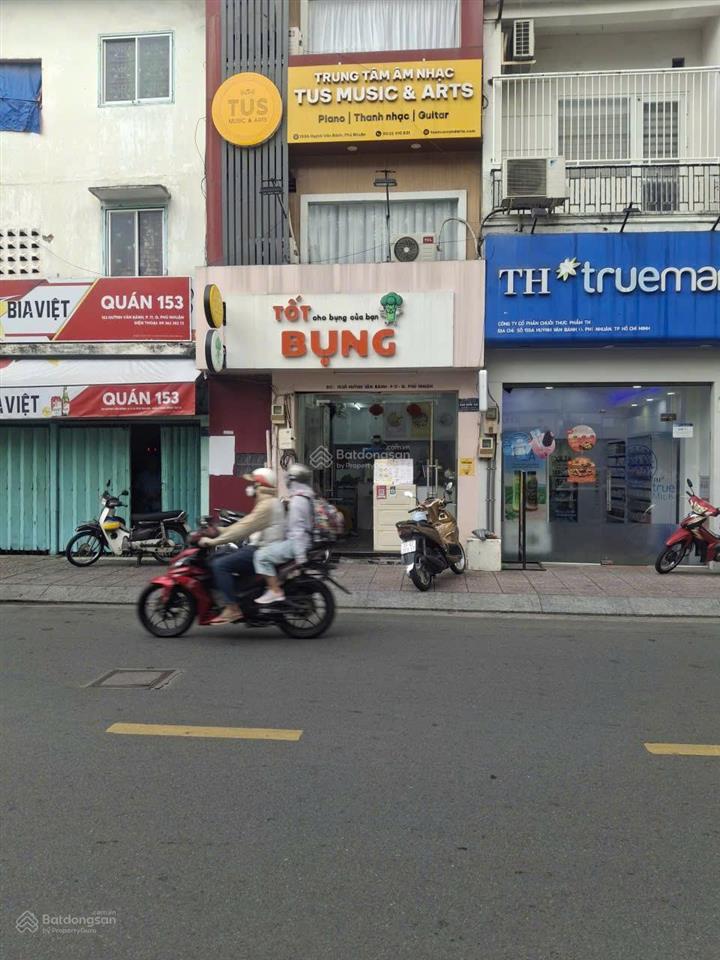 Bán gấp mặt tiền huỳnh văn bánh, p.12 phú nhuận. cho thuê 22tr. giá chỉ 9 tỷ 8