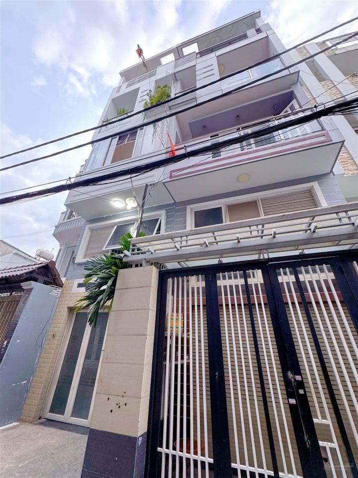 Nhà 4 tầng ngay chợ cây quéo hẻm xe hơi 5m thông hoàng hoa thám p.5 bình thạnh. giá chỉ 7tỷ900
