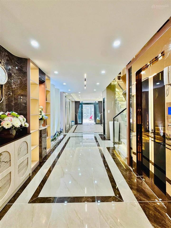 Siêu phẩm xây mới thang máy 68m2 5 lầu, gần trường nguyễn du, gò vấp. giá 12tỷ9