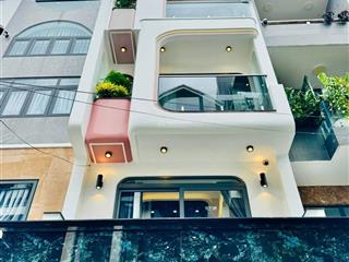 Siêu phẩm xây mới thang máy 68m2 5 lầu, gần trường nguyễn du, gò vấp. giá 12tỷ9