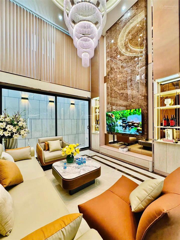 Siêu phẩm xây mới thang máy 68m2 5 lầu, gần trường nguyễn du, gò vấp. giá 12tỷ9