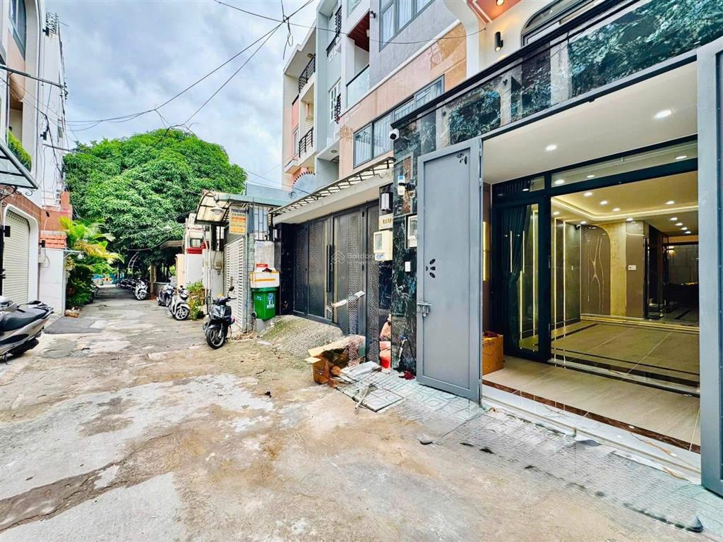 Siêu phẩm xây mới thang máy 68m2 5 lầu, gần trường nguyễn du, gò vấp. giá 12tỷ9
