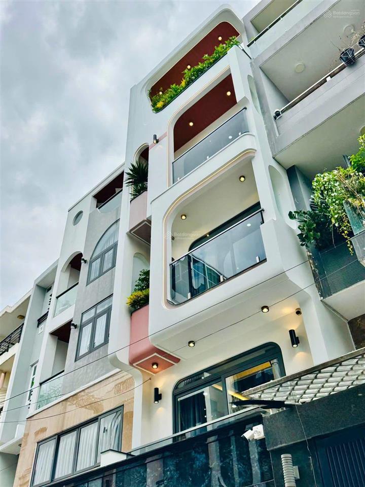 Siêu phẩm xây mới thang máy 68m2 5 lầu, gần trường nguyễn du, gò vấp. giá 12tỷ9