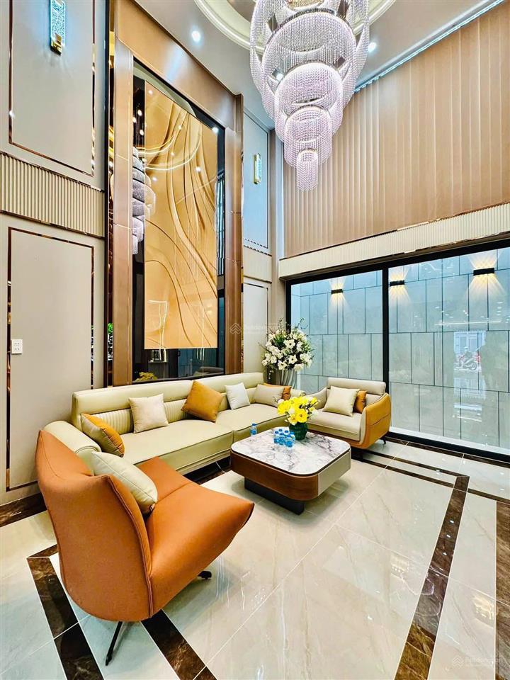 Siêu phẩm xây mới thang máy 68m2 5 lầu, gần trường nguyễn du, gò vấp. giá 12tỷ9