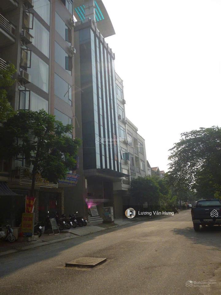 Cho thuê tòa nhà văn phòng tại kđt văn khê, hà đông. dt 120m2* 7tầng đường 20m, giá 95 triệu/tháng