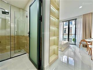 Cho thuê căn hộ 35m2 ban công, full nội thất, thang máy ở đường bùi hữu nghĩa gần chợ bà chiểu, q1