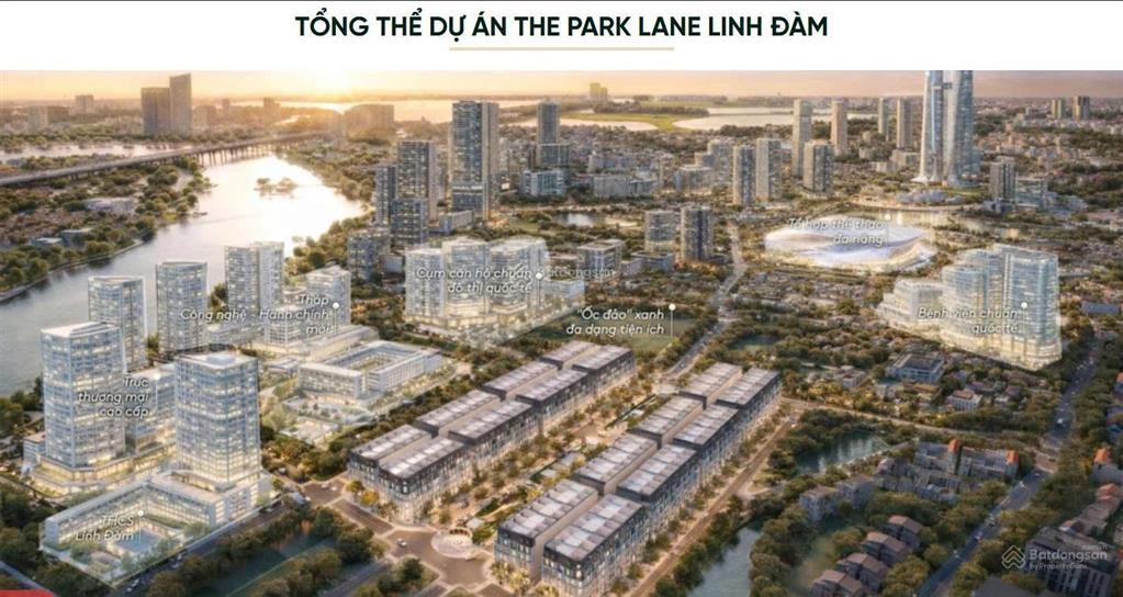 Suất ngoại giao hiếm  biệt thự liền kề the park lane linh đàm  giá rẻ nhất thị trường