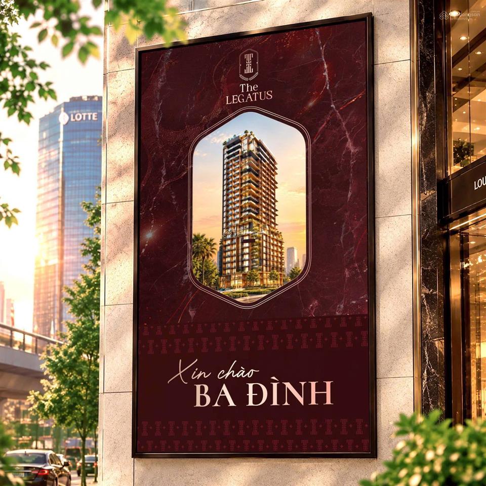 Bán căn hộ the legatus 22 liễu giai, căn hộ cao cấp 5 sao tại vị trí lõi ba đình