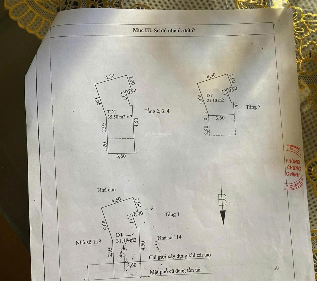 Cần bán gấp căn nhà mặt đường lê thánh tông hạ long. 0915 069 ***