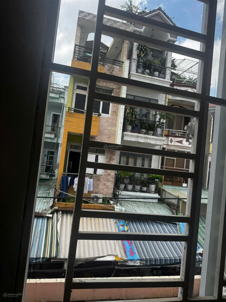 Cc bán nhà hxh lê thị hồng (hẻm chợ căn cứ 26), dt 6,2x18m, 4 tầng, giá 15,8 tỷ  0919 818 ***