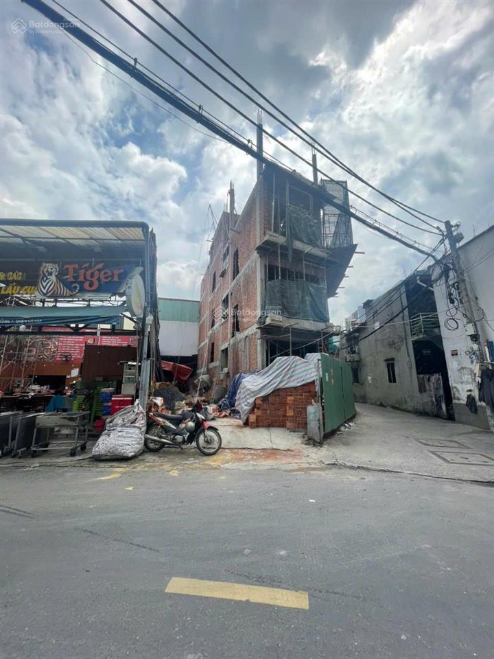 Cc bán nhà hxh 8m phan văn trị, p7, dt 4,5x24m, cn 103m2 đất, gpxd 6 tầng, giá 13 tỷ  0919 818 ***