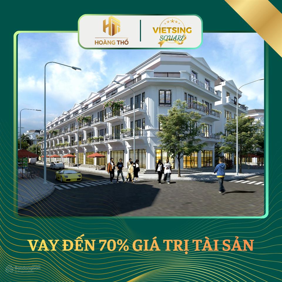 Vietsing square mở bán "giá f0"  chọn an tâm quy hoạch  chọn lợi nhuận bền vững