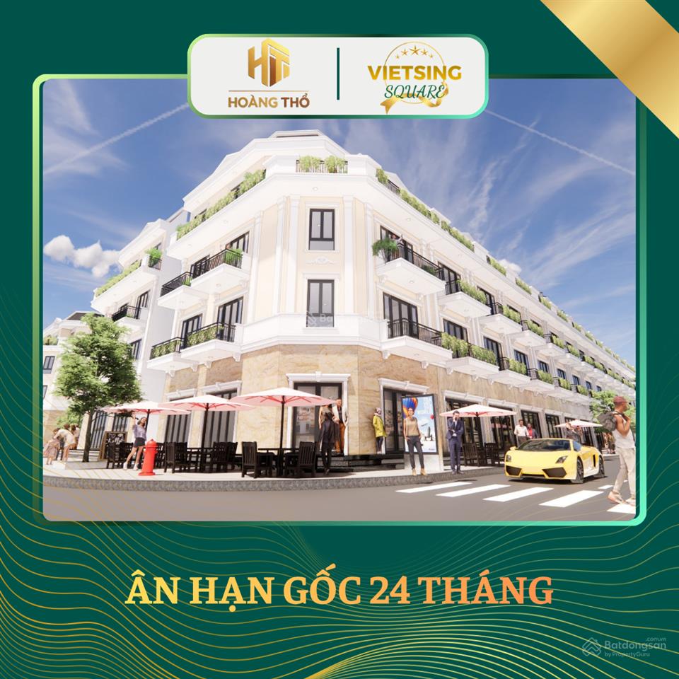 Vietsing square mở bán "giá f0"  chọn an tâm quy hoạch  chọn lợi nhuận bền vững