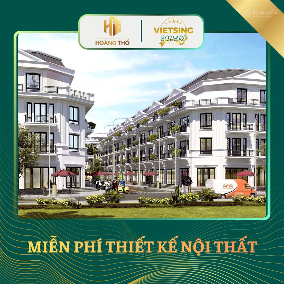 Vietsing square mở bán "giá f0"  chọn an tâm quy hoạch  chọn lợi nhuận bền vững